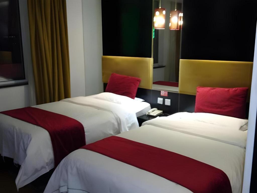 Super 8 Hotel Beijing New National Exhibition Yumin Street Exterior photo