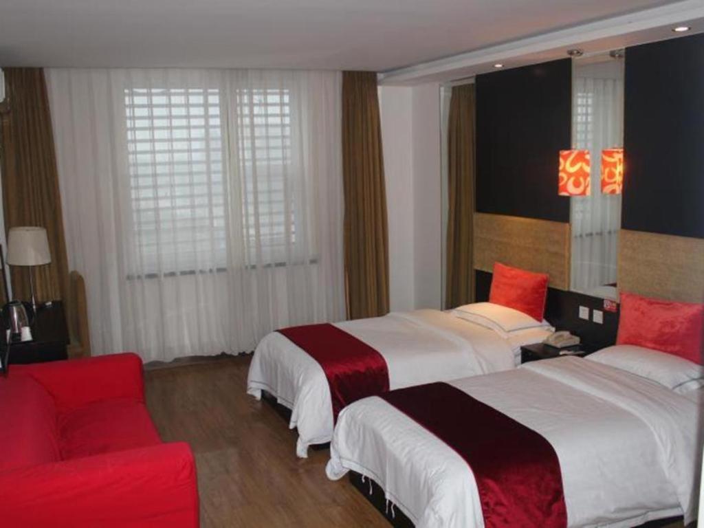 Super 8 Hotel Beijing New National Exhibition Yumin Street Exterior photo